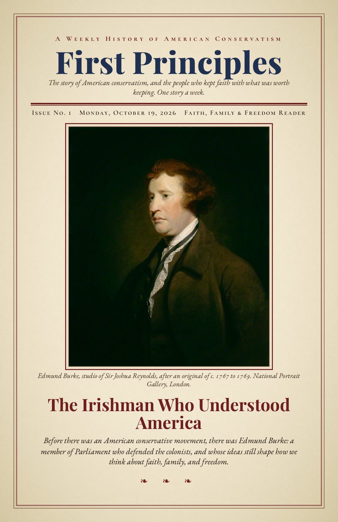 The Irishman Who Understood America, page 1
