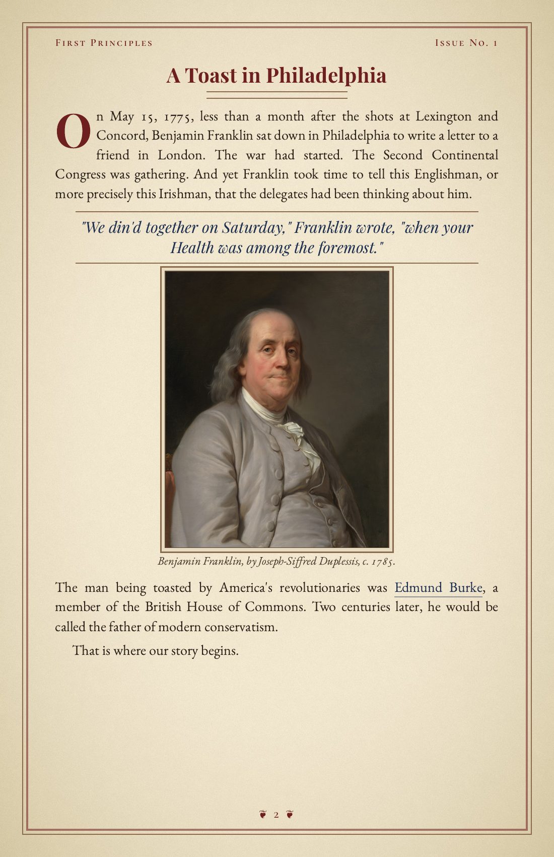 The Irishman Who Understood America, page 2