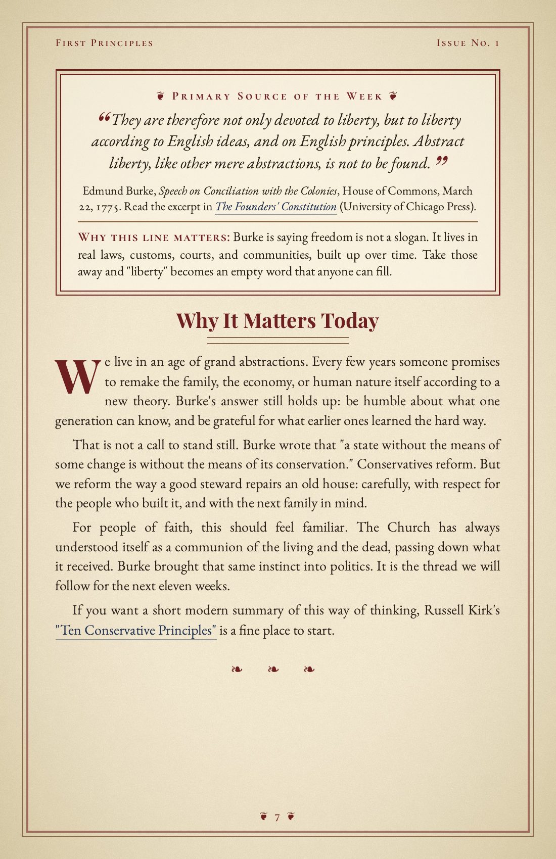 The Irishman Who Understood America, page 7